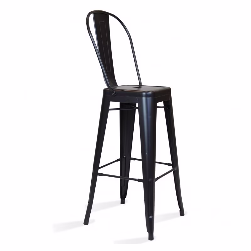BALENÍ 4 TABURET BISTRO MATT HIGHBACK
