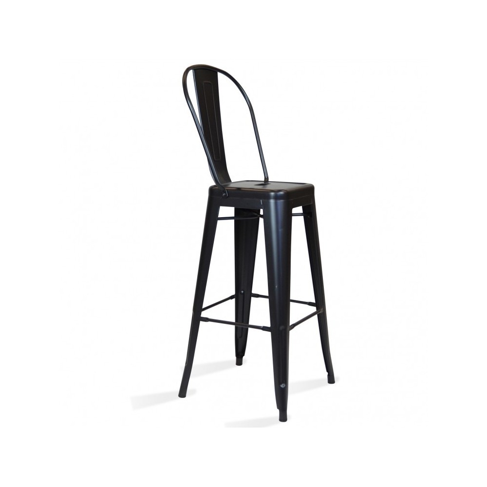 PACK 4 TABURETE BISTRO MATT HIGHBACK