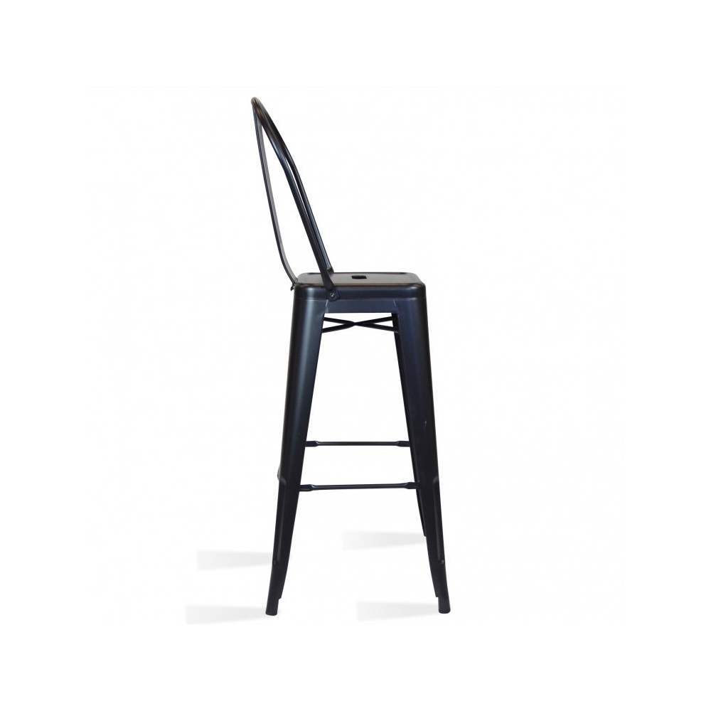PACK 4 TABURETE BISTRO MATT HIGHBACK