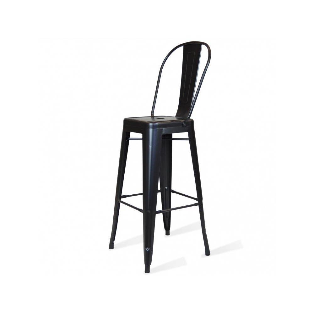 PACK 4 TABURETE BISTRO MATT HIGHBACK