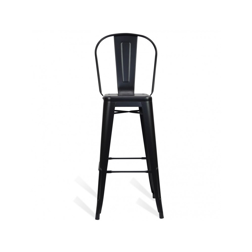 PACK 4 TABURETE BISTRO MATT HIGHBACK