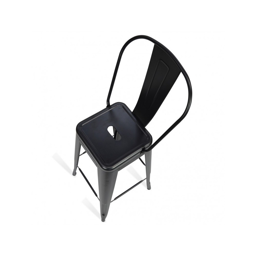 PACK 4 TABURETE BISTRO MATT HIGHBACK