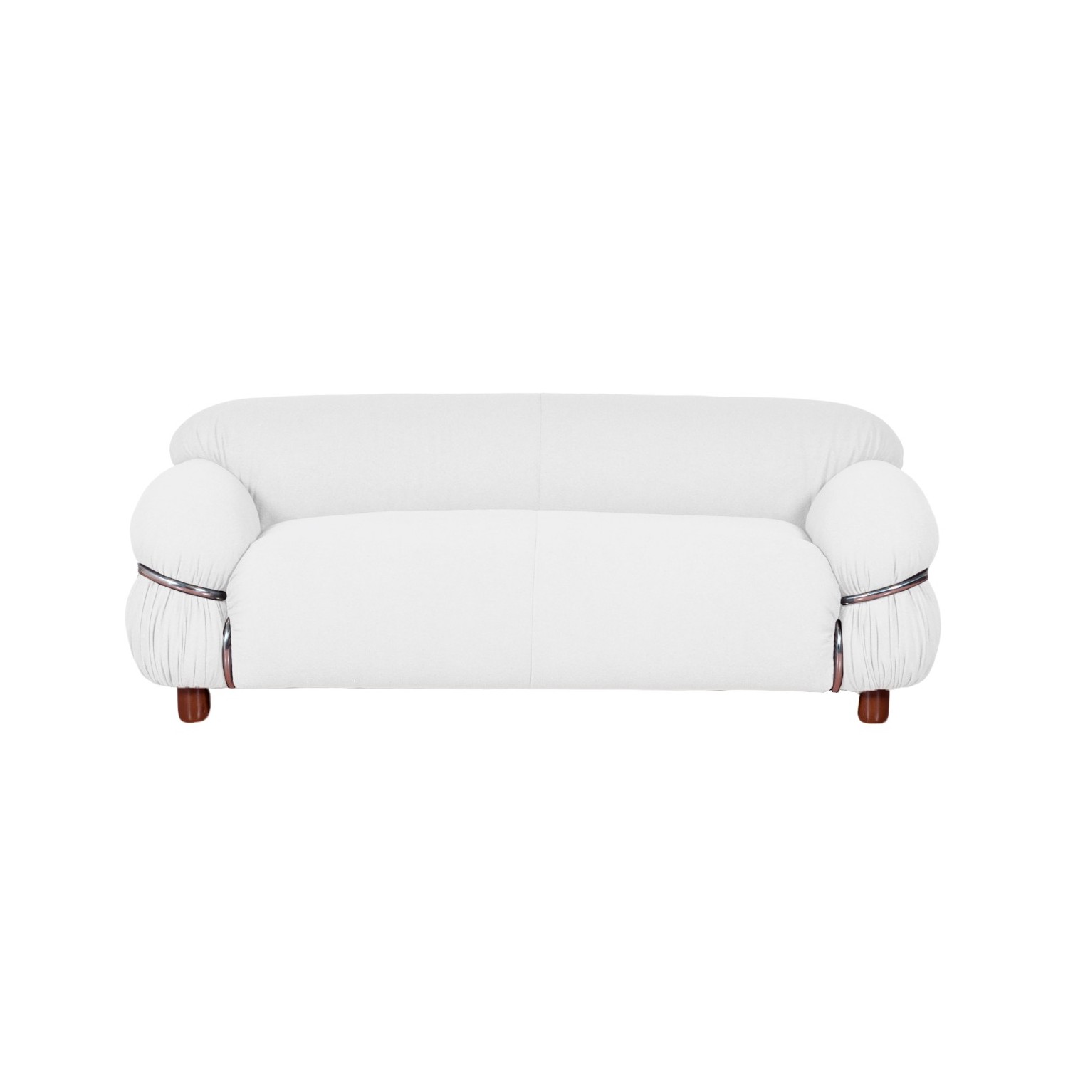 SOFA OLYMPIA DE 2 PLAZAS TAPIZADO EN TEJIDO SHERPA