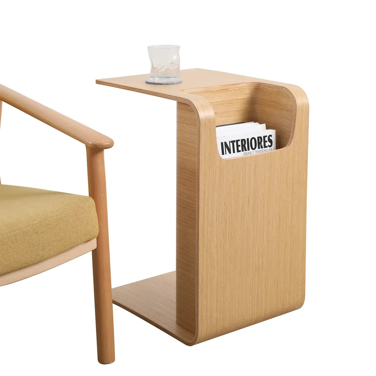 Denver multi-purpose wooden side table Nest Dream - 4
