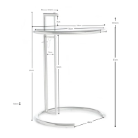 Design bijzettafel Eileen Gray Table Nest Dream - 28