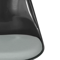 Sedia Lotus Chair Black FURNMOD - 21