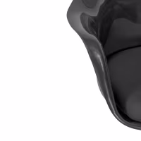 Sedia Lotus Arms All Black con cuscino in cotone FURNMOD - 5