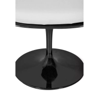 Chaise Lotus Arms All Black avec coussin en coton FURNMOD - 34