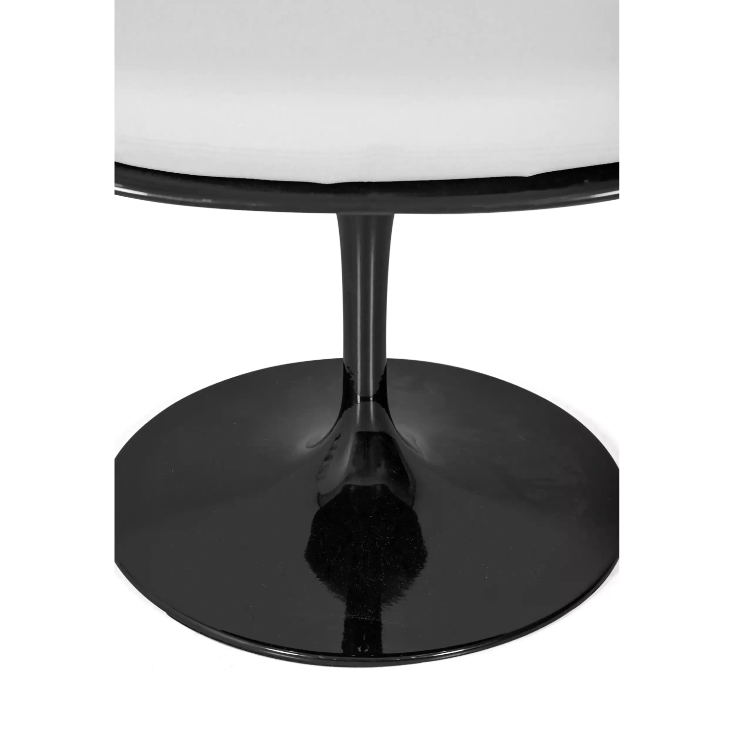 Cadeira Lotus Arms All Black com almofada de algodão FURNMOD - 34