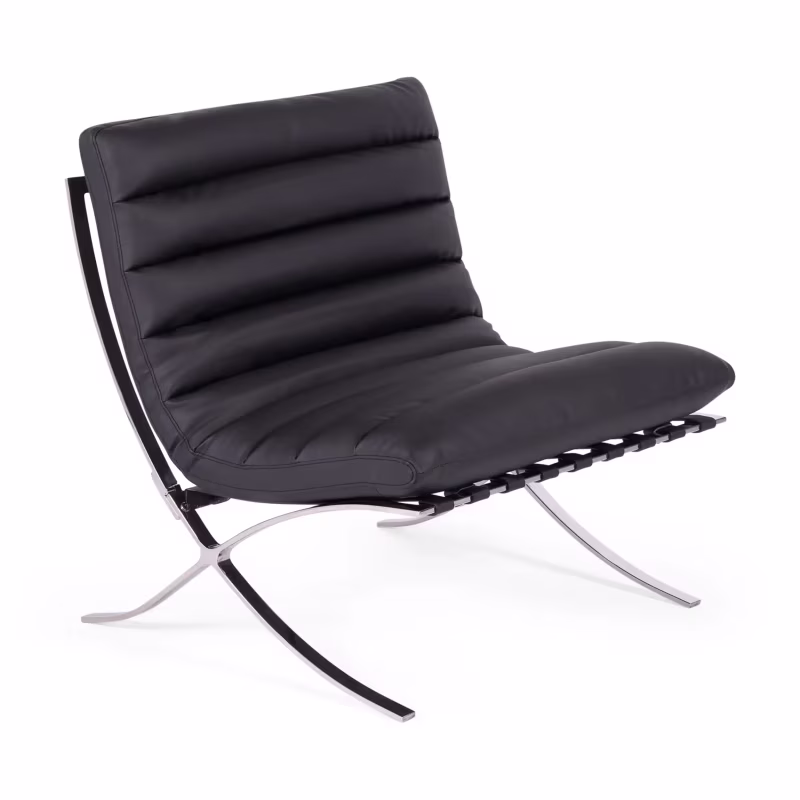 Designfåtölj klädd i syntetiskt läder - Madrid Nest Dream - 1