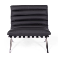 Design Sessel gepolstert in Kunstleder - Madrid Nest Dream - 3