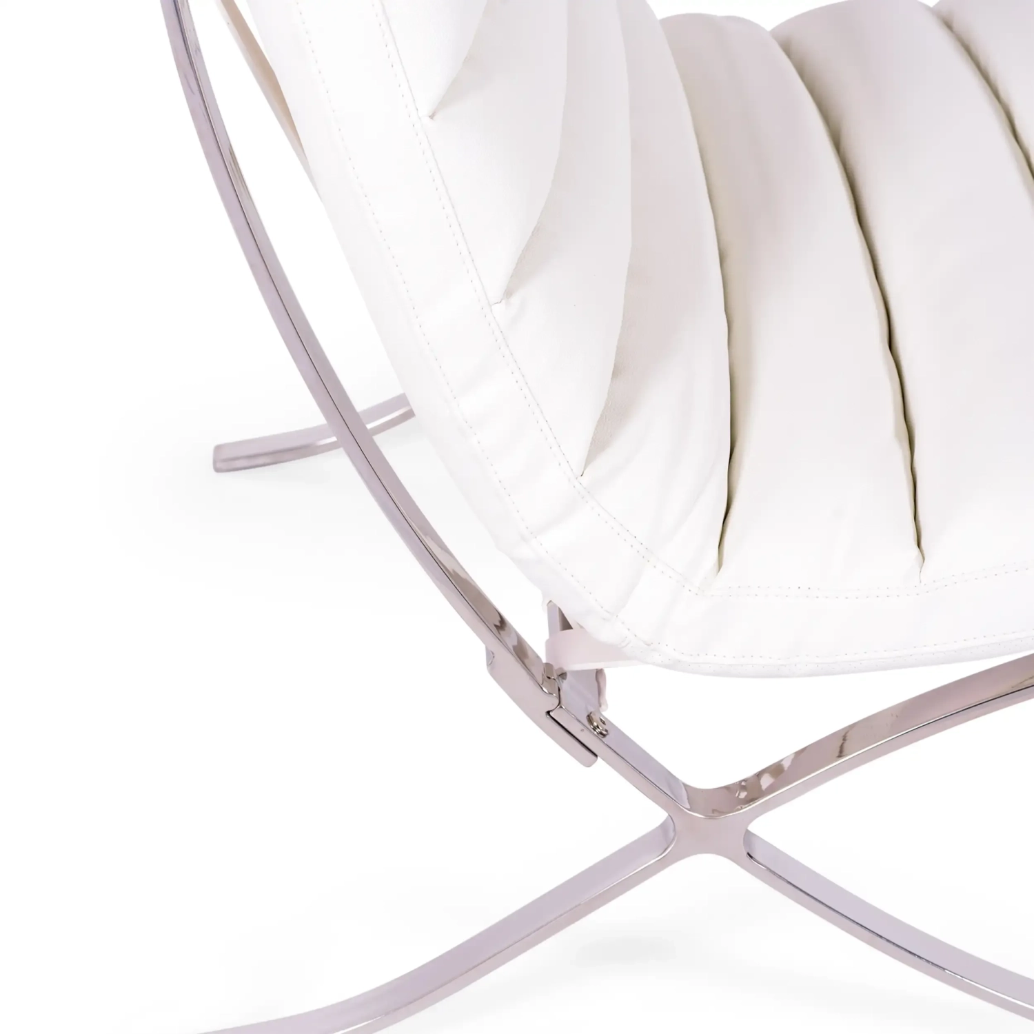 Design fauteuil bekleed met synthetisch leer - Madrid Nest Dream - 10