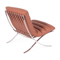 Design Sessel gepolstert in Kunstleder - Madrid Nest Dream - 23