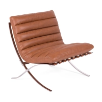 Design armchair upholstered in synthetic leather - Madrid Nest Dream - 24