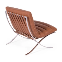Design armchair upholstered in synthetic leather - Madrid Nest Dream - 32