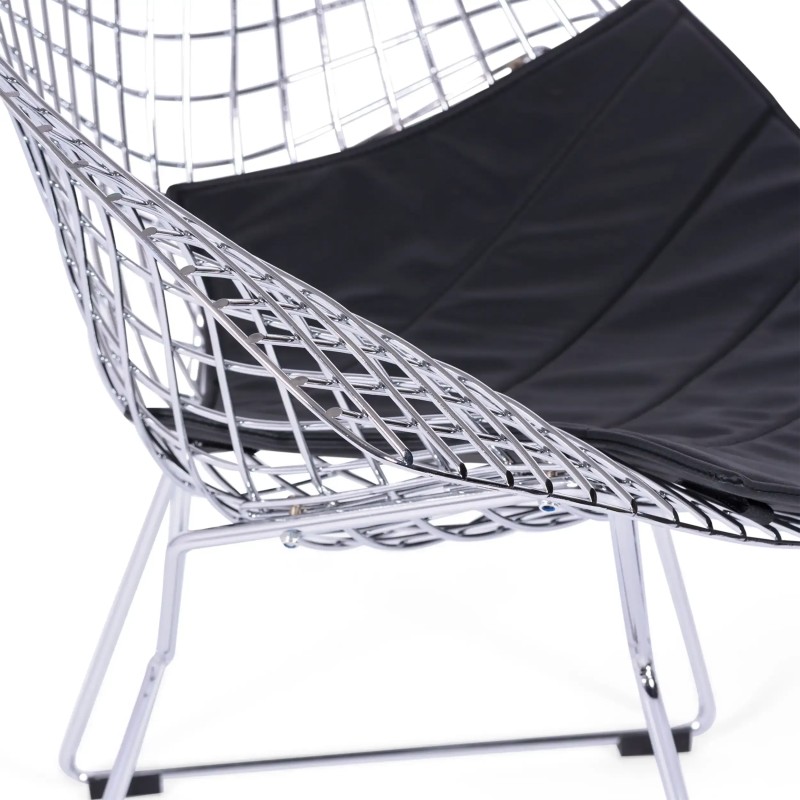 Diamond Design armchair in chromed steel FURNMOD - 2