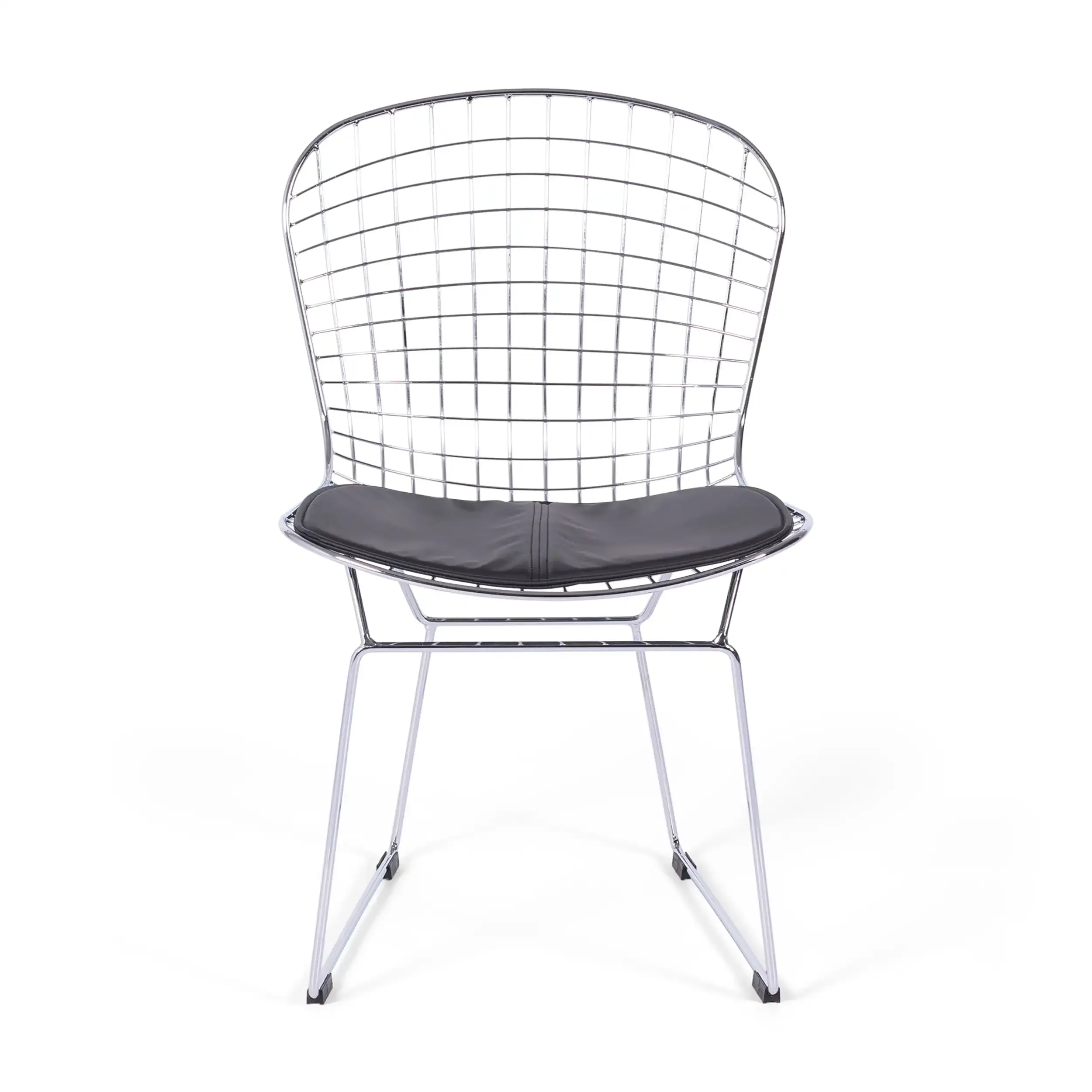Inspirazione Sedia Bertoia Cromata - Sedia Industriale - Mobiliedesign
