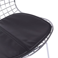 Chaise de salle à manger en acier chromé Berta FURNMOD - 2