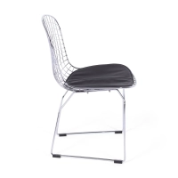 Silla de comedor en acero cromado Berta FURNMOD - 5