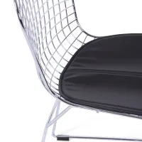 Inspirazione Sedia Bertoia Cromata - Sedia Industriale - Mobiliedesign