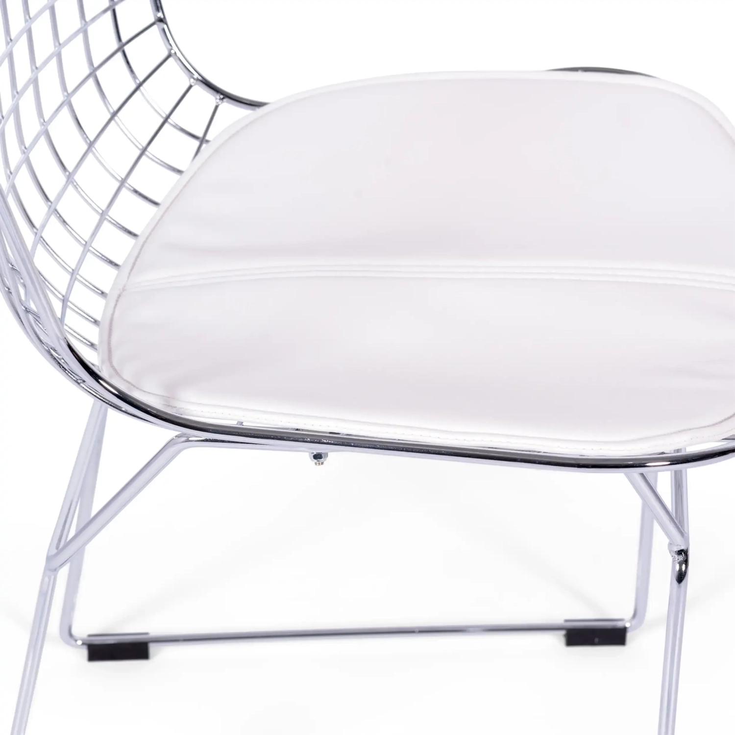 Berta chromed steel dining chair Berta FURNMOD - 14
