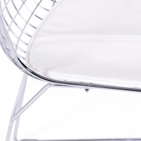 Silla de comedor en acero cromado Berta FURNMOD - 11