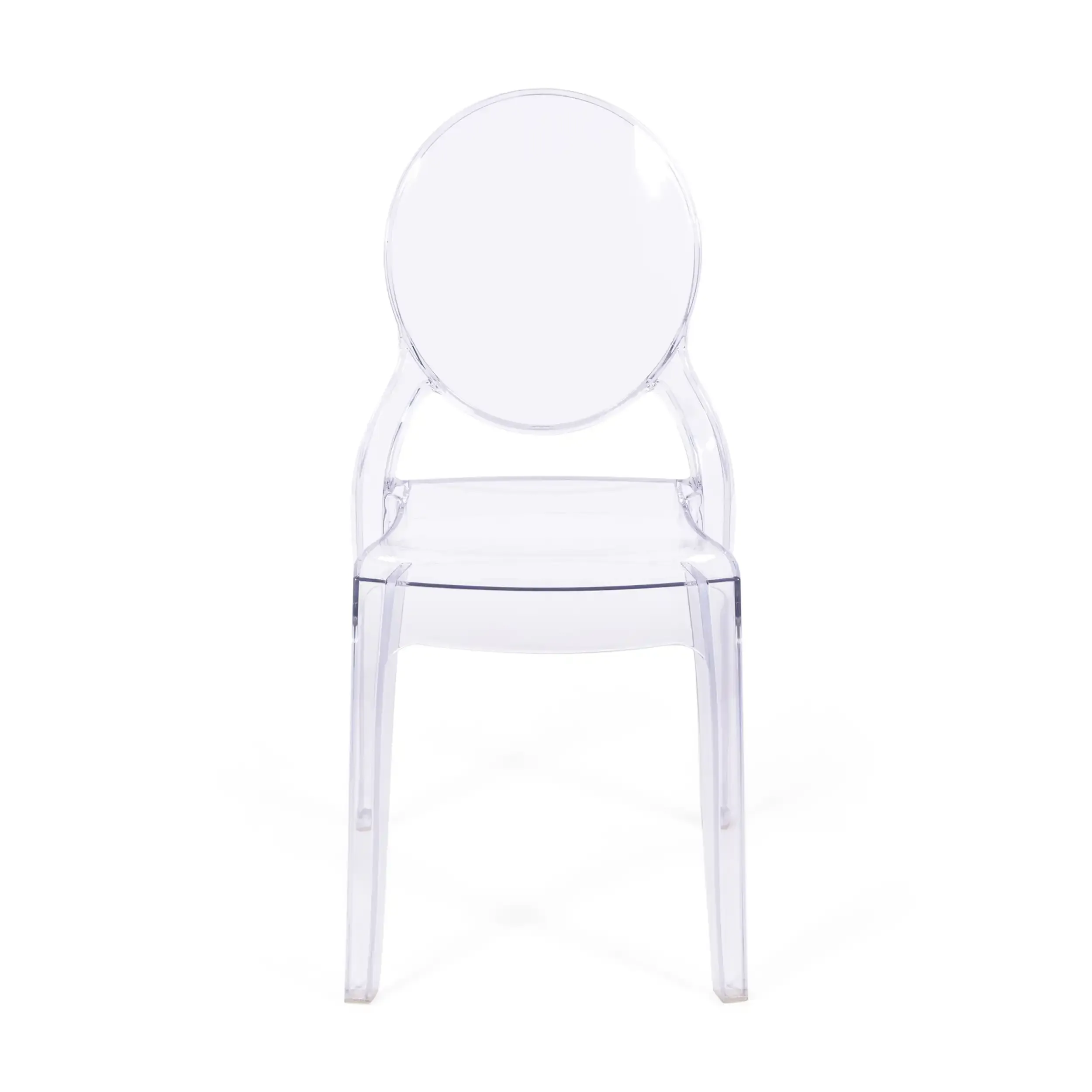 Sedia Hospitality moderna trasparente Louisiana - Mobilie Design