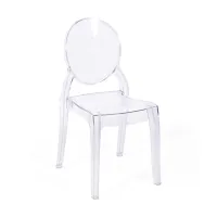 Sedia Hospitality moderna trasparente Louisiana - Mobilie Design