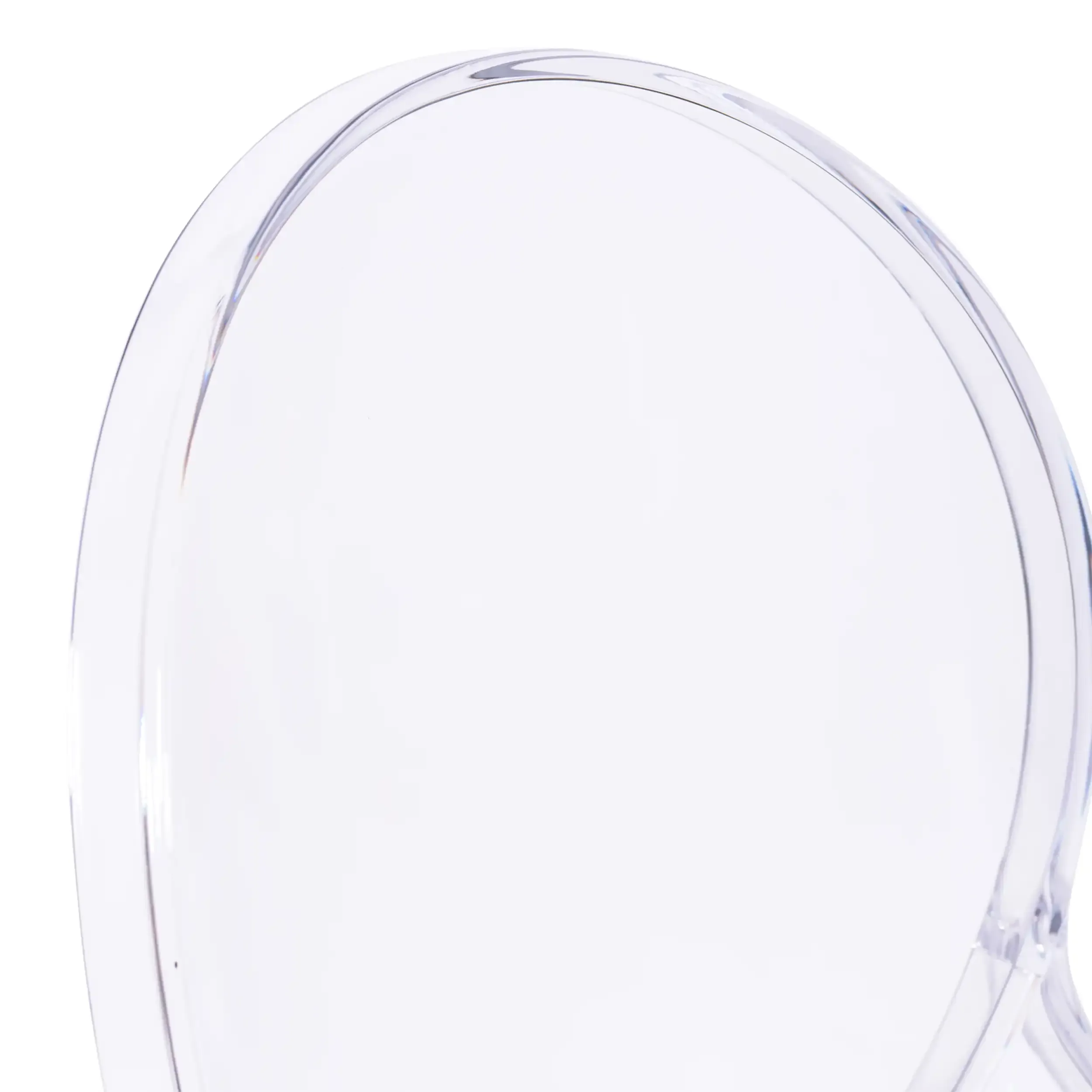 Sedia Hospitality moderna trasparente Louisiana - Mobilie Design