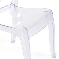 Sedia Hospitality moderna trasparente Louisiana - Mobilie Design