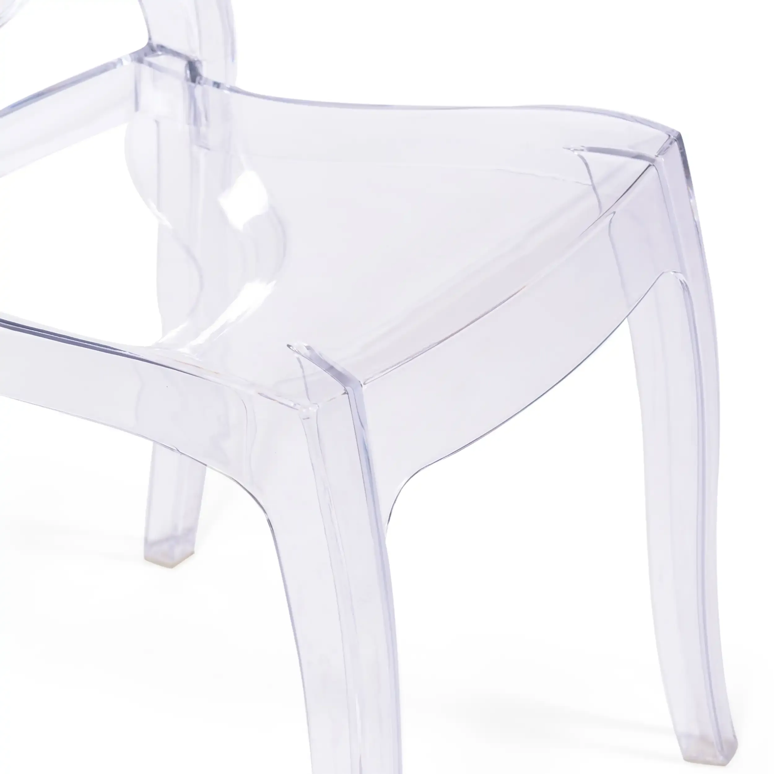 Sedia Hospitality moderna trasparente Louisiana - Mobilie Design