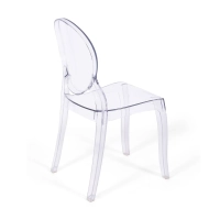 Průhledná jídelní židle Lousiana FURNMOD - 9