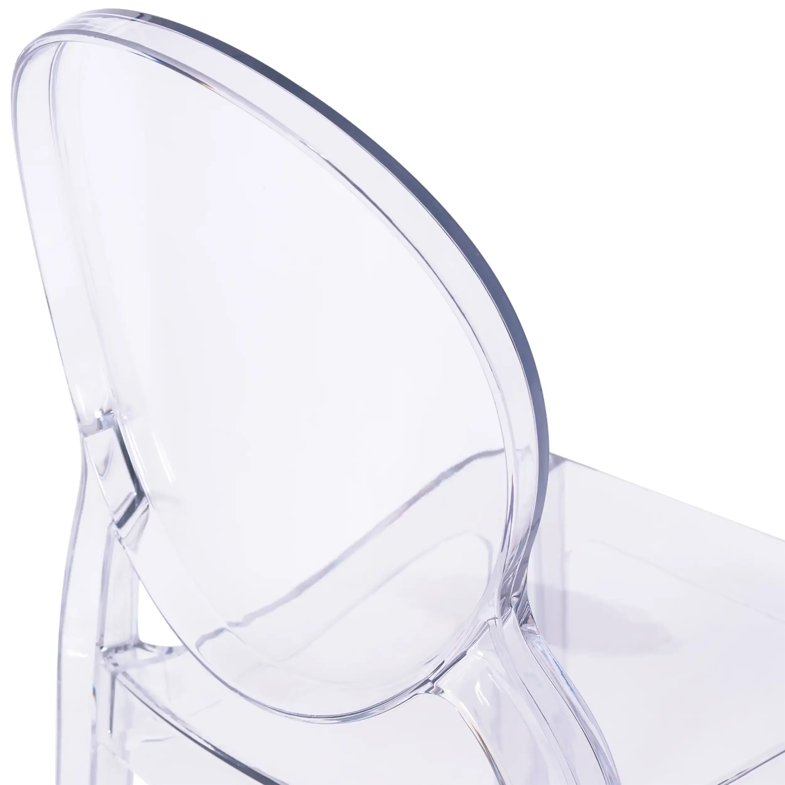 Sedia Hospitality moderna trasparente Louisiana - Mobilie Design