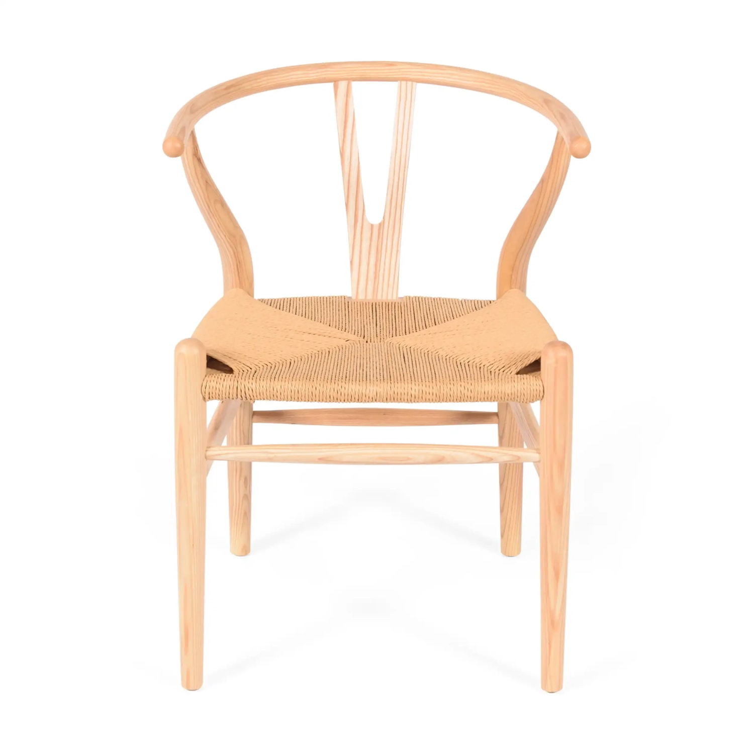 Wish CH24 Chair Handmade in Ash Wood FURNMOD - 3