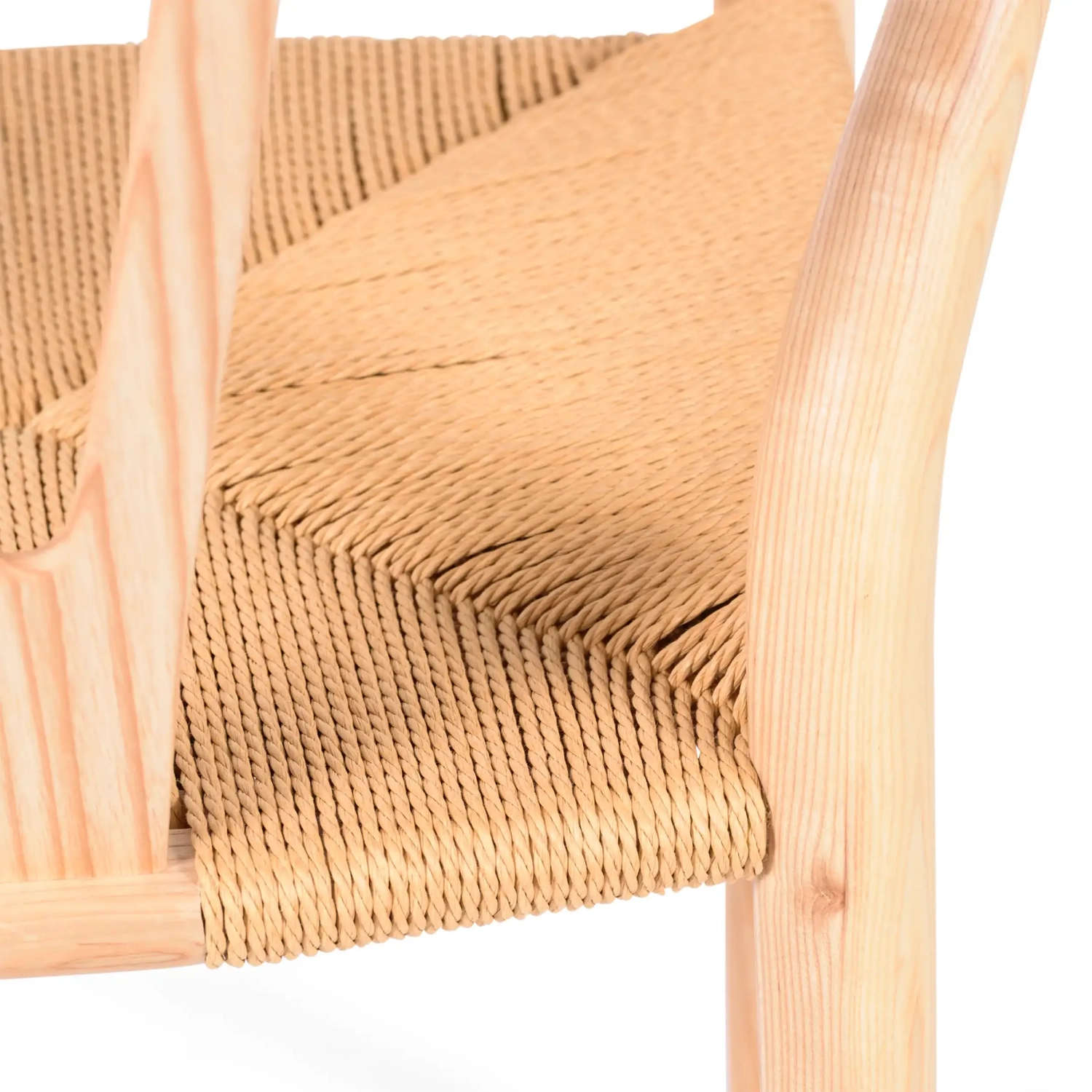 Wish CH24 Chair Handmade in Ash Wood FURNMOD - 11