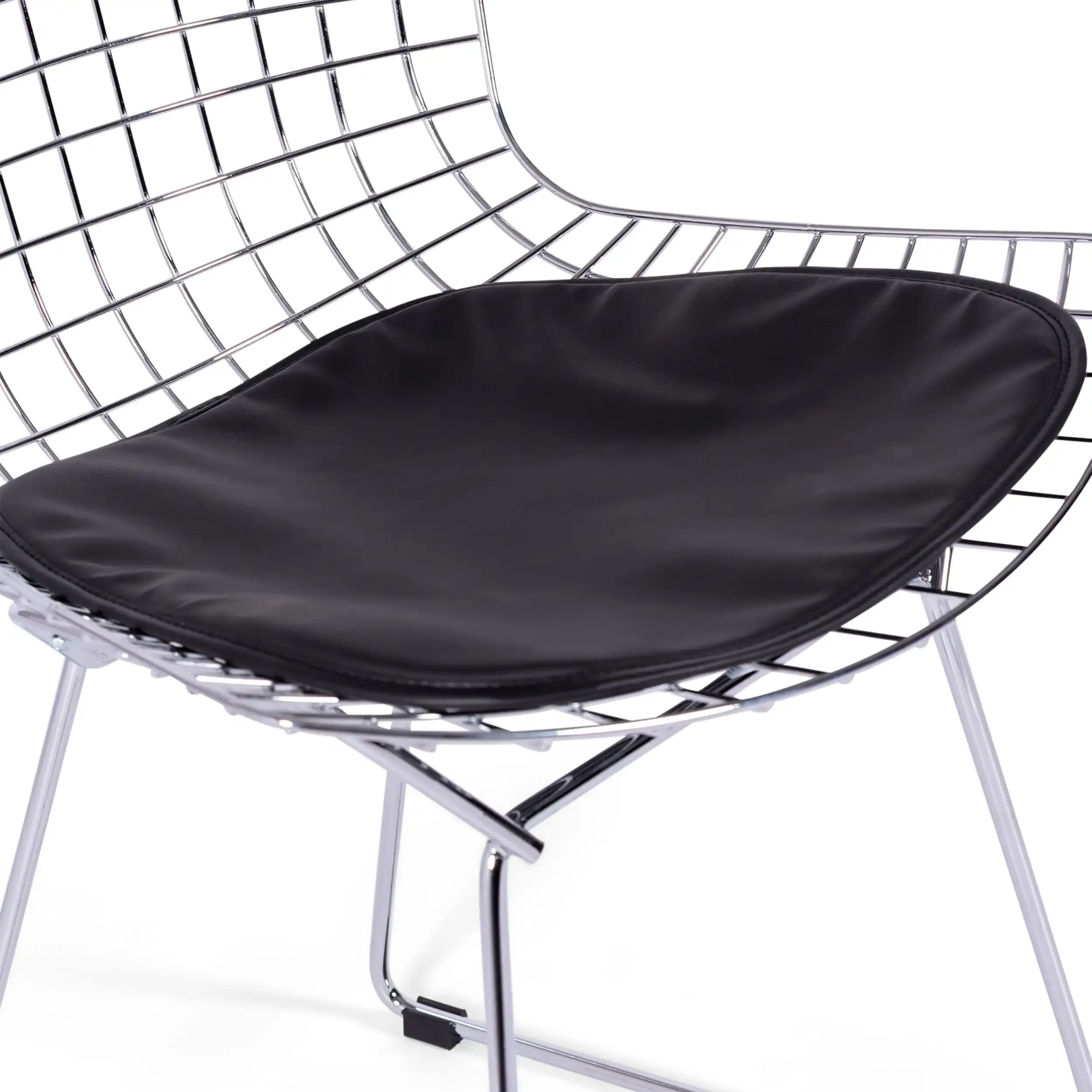 Replica Sedia Bertoia Cromata HQ - Sedie in Metallo - MobilieDesign