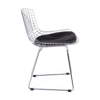 Berta Stuhl "High Quality" aus Verchromtem Stahl FURNMOD - 5