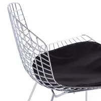 Replica Sedia Bertoia Cromata HQ - Sedie in Metallo - MobilieDesign