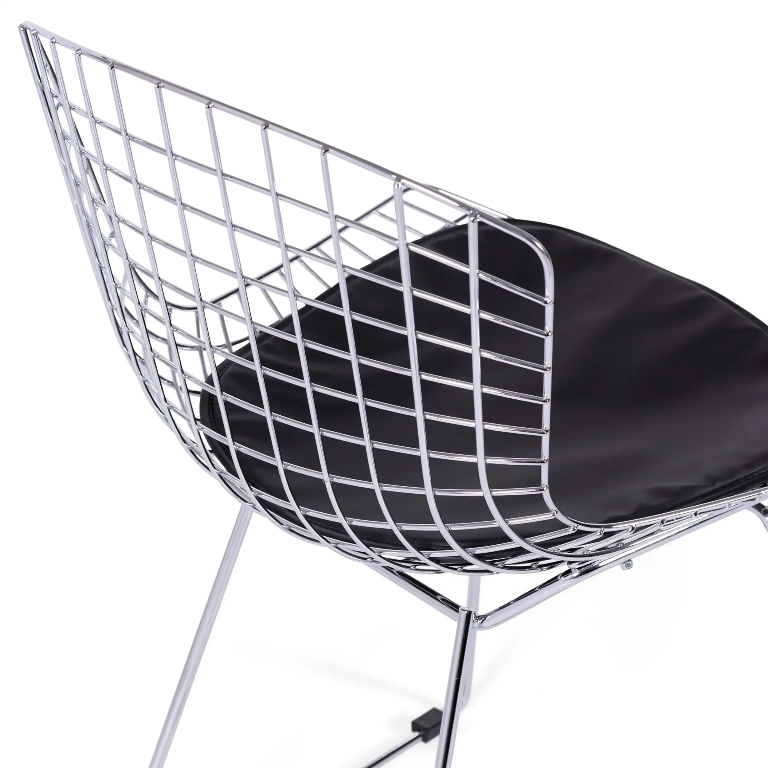 Replica Sedia Bertoia Cromata HQ - Sedie in Metallo - MobilieDesign