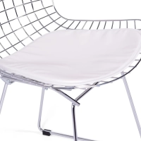 Berta Stuhl "High Quality" aus Verchromtem Stahl FURNMOD - 12