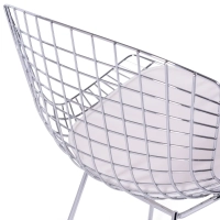 Replika krzesła HQ Chrome Bertoia - Krzesła metalowe - Meble designerskie