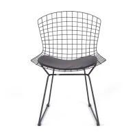 Replica Sedia Bertoia Acciao Nero - Sedie in Metallo - MobilieDesign