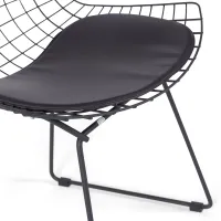Replica Sedia Bertoia Acciao Nero - Sedie in Metallo - MobilieDesign