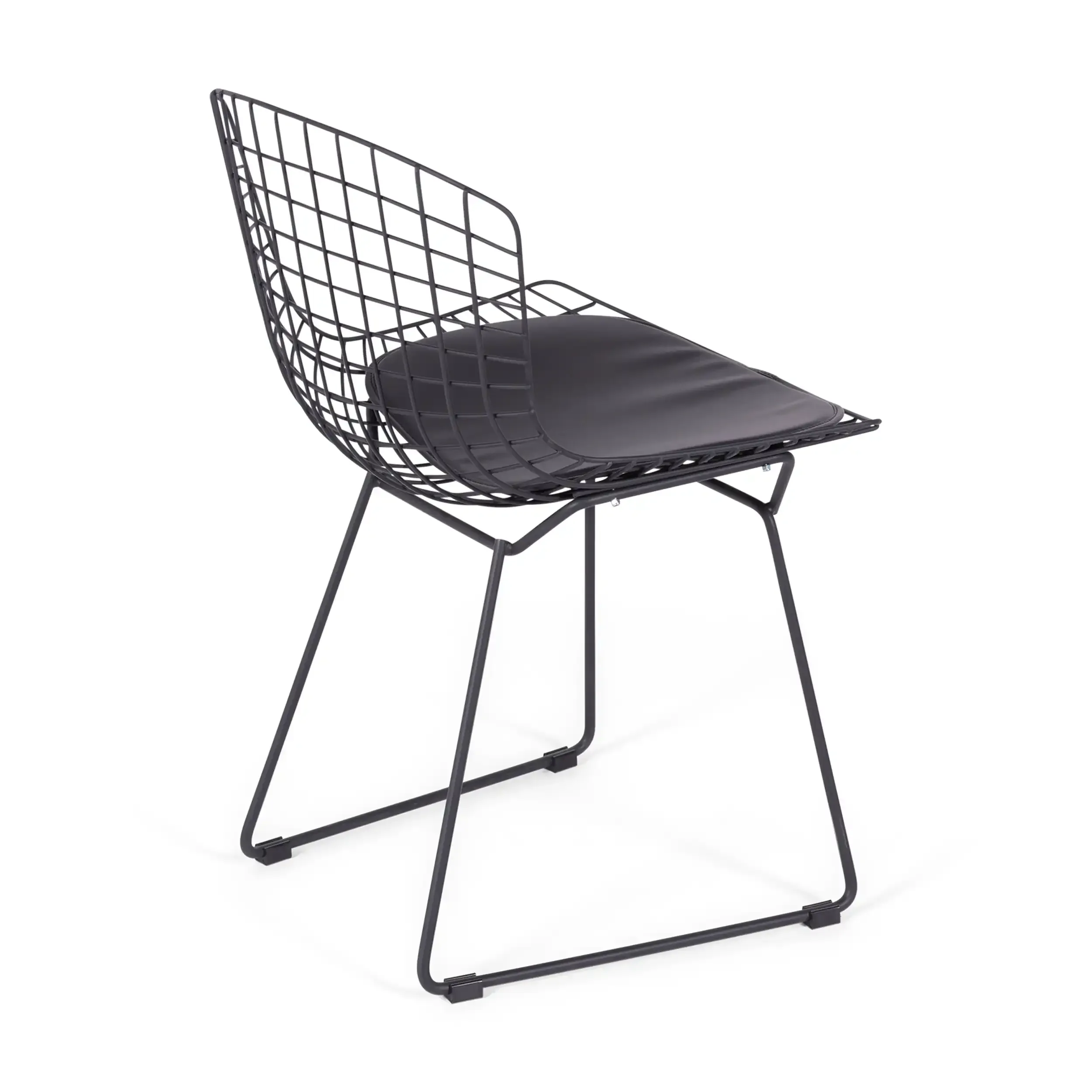 Replica Sedia Bertoia Acciao Nero - Sedie in Metallo - MobilieDesign