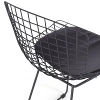 Replica Sedia Bertoia Acciao Nero - Sedie in Metallo - MobilieDesign