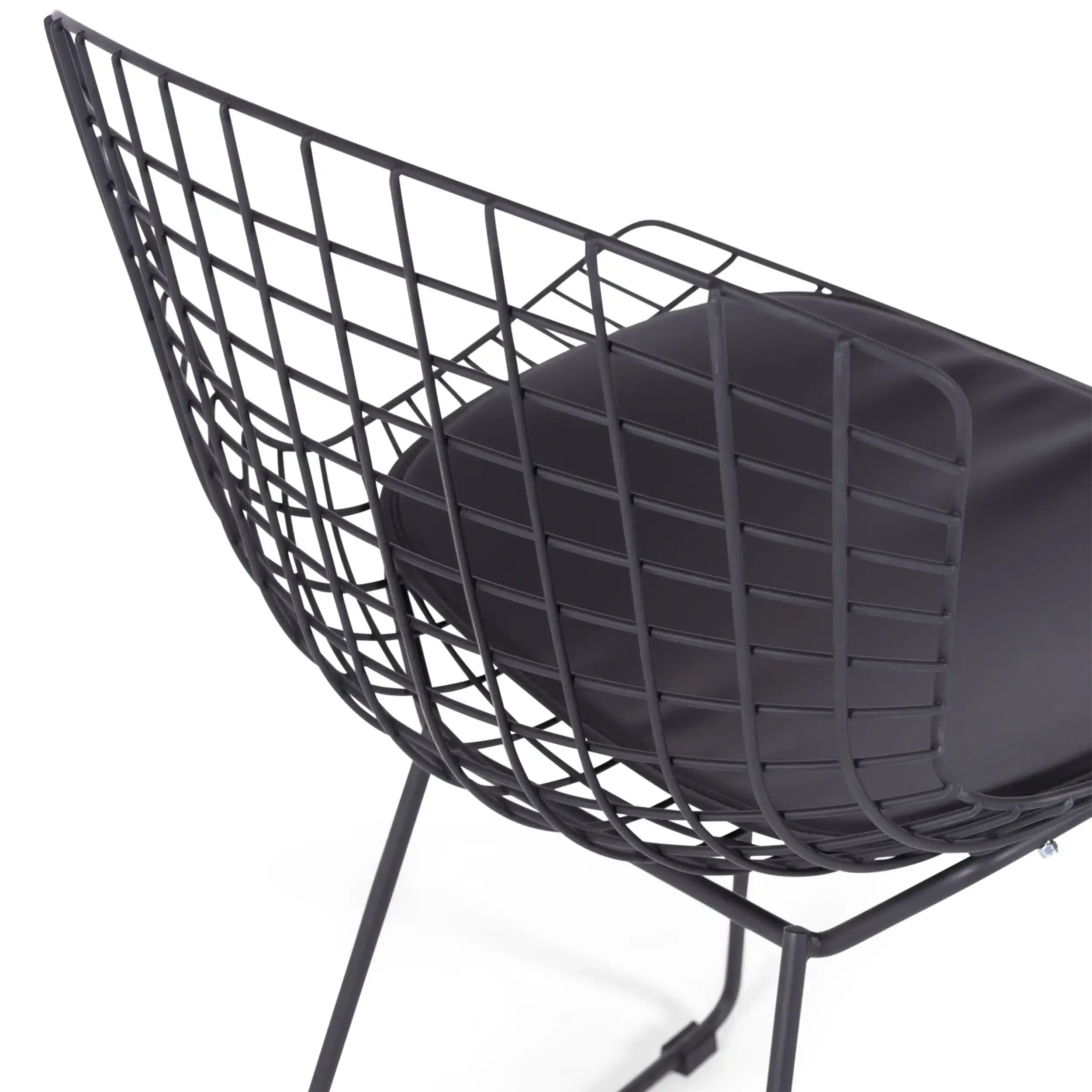 Replica Sedia Bertoia Acciao Nero - Sedie in Metallo - MobilieDesign