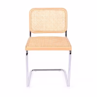Krzesło Cesca niedrogie krzesło wykonane ze stali, buku i rattanu 🪑 | Mueble Design