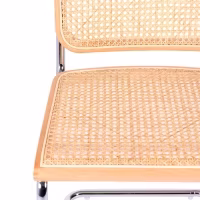Krzesło Cesca niedrogie krzesło wykonane ze stali, buku i rattanu 🪑 | Mueble Design