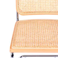 Sedia Cesca sedia economica in acciaio, faggio e rattan 🪑 | Mueble Design