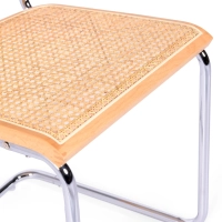 Stol Cesca lågprisstol av stål, bok och rotting 🪑 | | Mueble Design